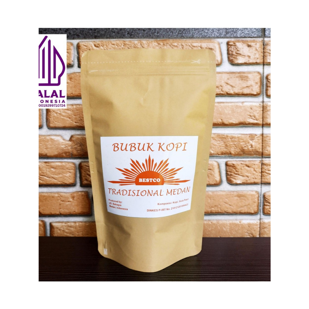 

Bubuk Kopi Bestco Tradisional Sidikalang Medan 250 gr