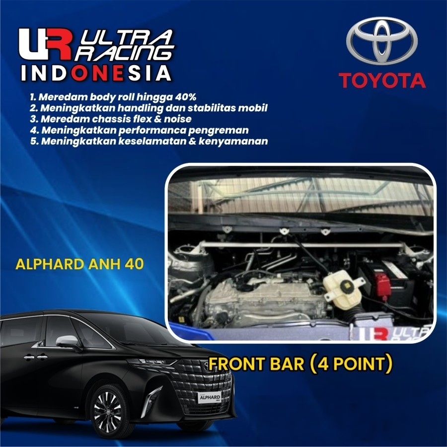Aksesoris Ultra Racing Alphard ANH 40