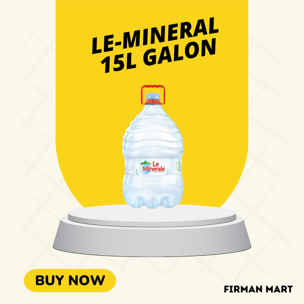 

Le Mineral 15L Galon