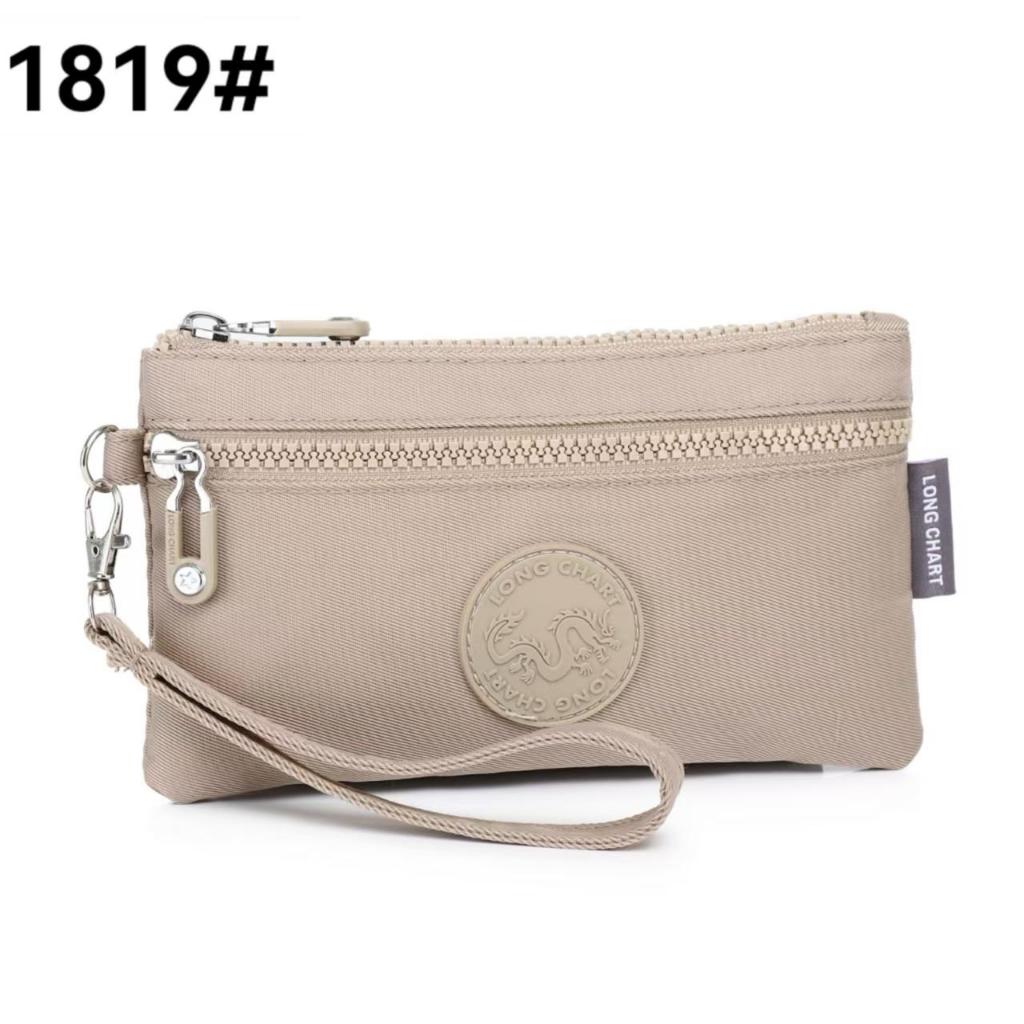 Pouch Wallet Wanita Dompet Wanita Longchamp Model Terbaru dengan Bahan Kulit Sintetis / Wallet Wanit