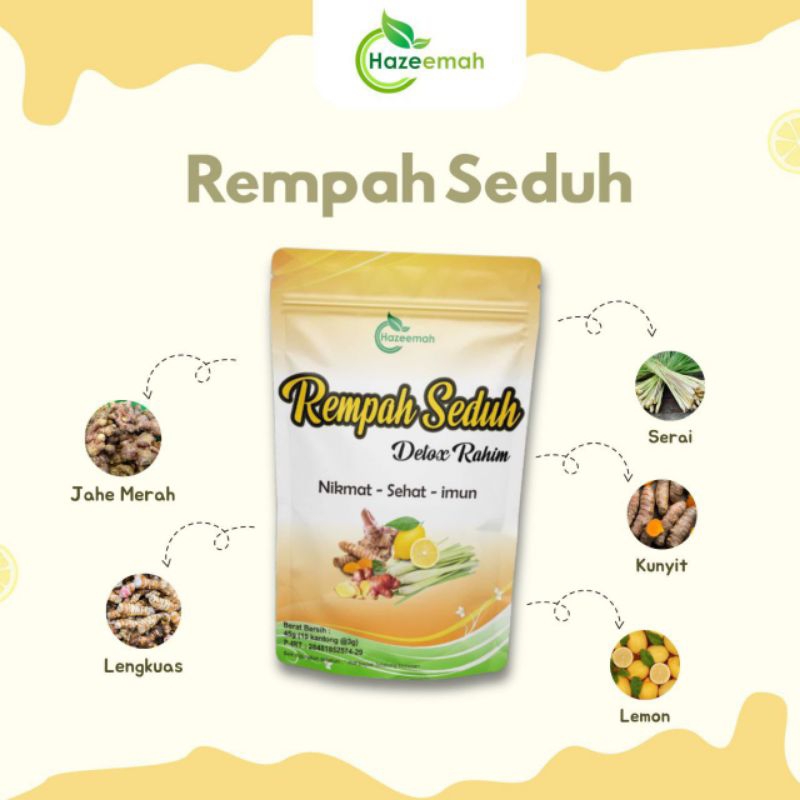 

REMPAH SEDUH Detox rahim