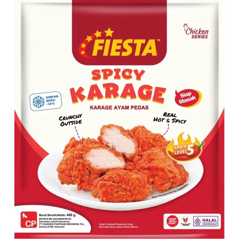 

FIESTA KARAGE 400 GR / FIESTA SPICY KARAGE