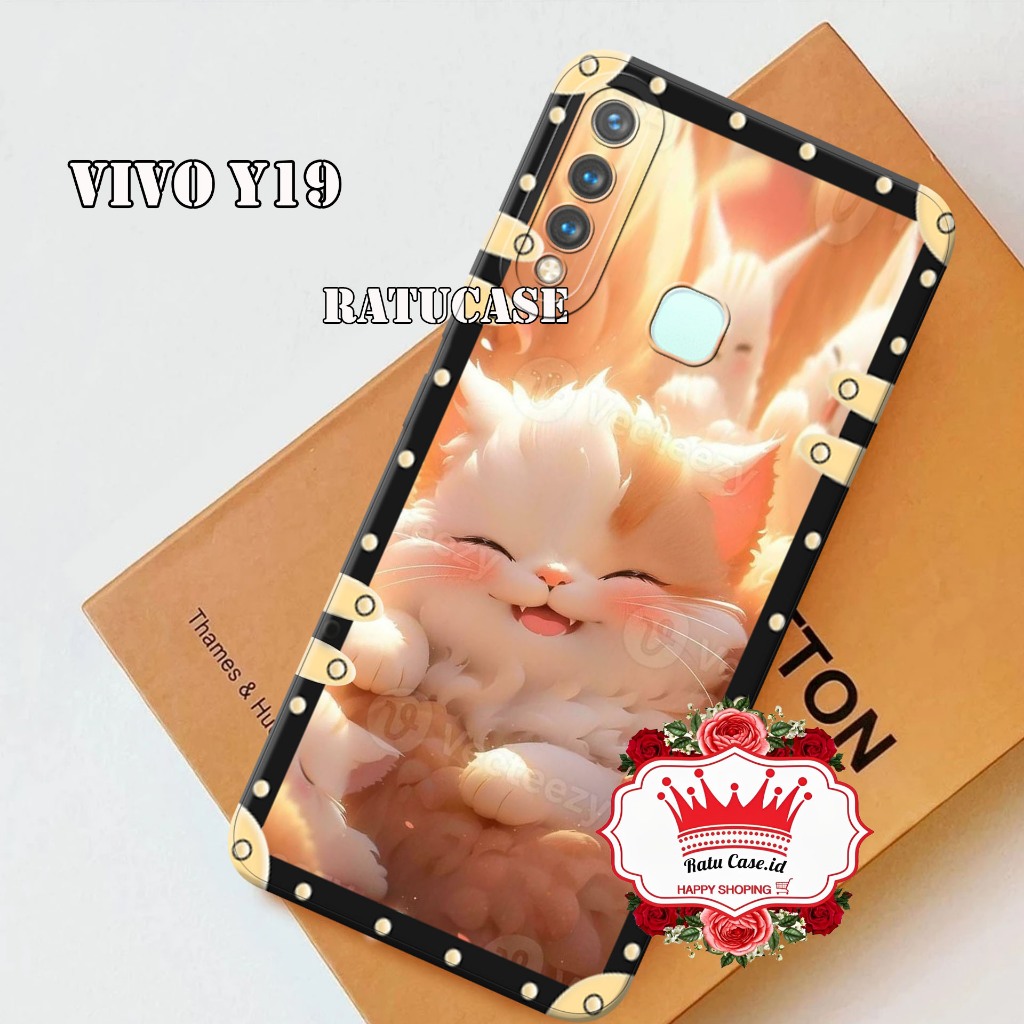 Lilystore- Case Vivo Y19-Vivo Y15-Vivo Y17-Vivo Y12 - Y11- Y12I Karakter -Ratucase- Case Handphone-