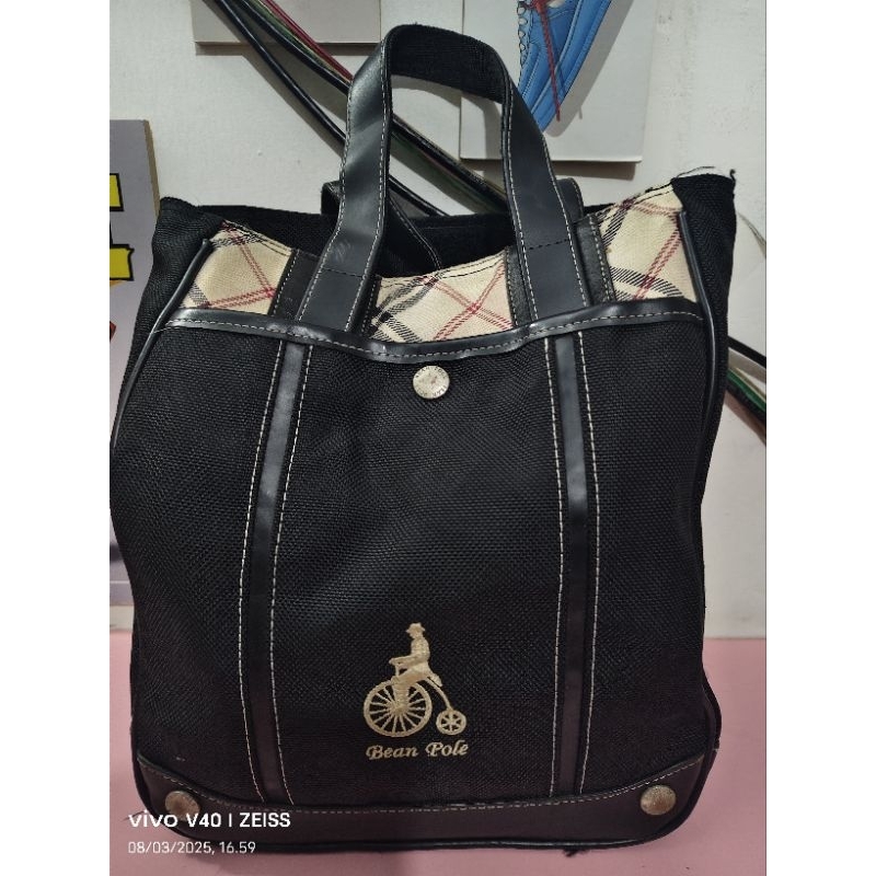 Tas Jinjing Tote Bean Pole ORI Preloved