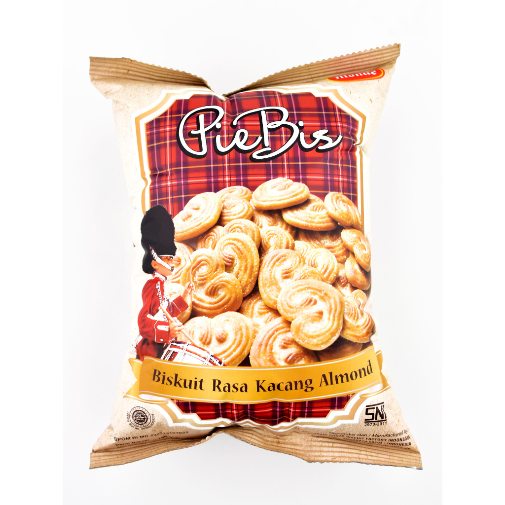 

MONDE PieBis Rasa Almond 190gr / Swiss Roll 18gr / Layer Cake 14 gr / Biskuit Rasa Almond / Camilan Kue