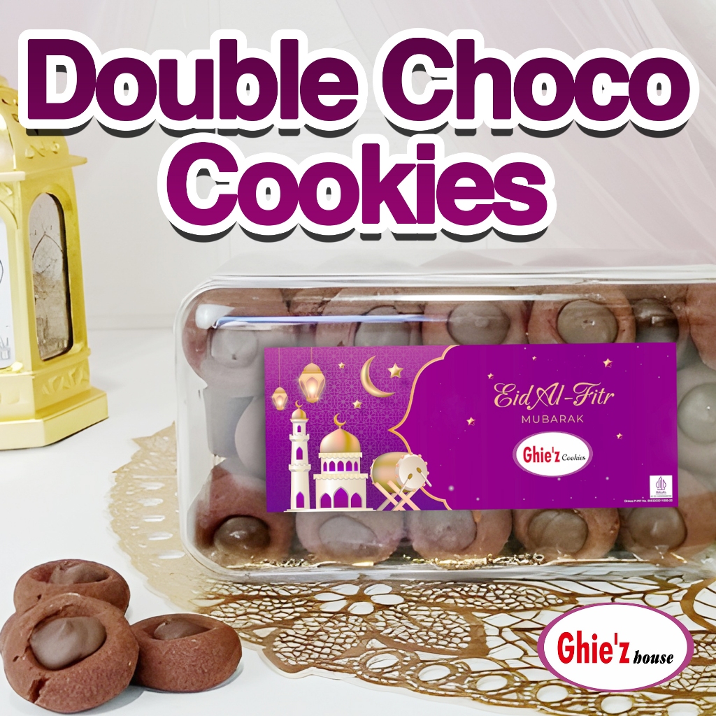 

Double Choco Cookies | Kue Coklat Double | Coklat | Cookies Coklat | Kue Lebaran | Ghiez House