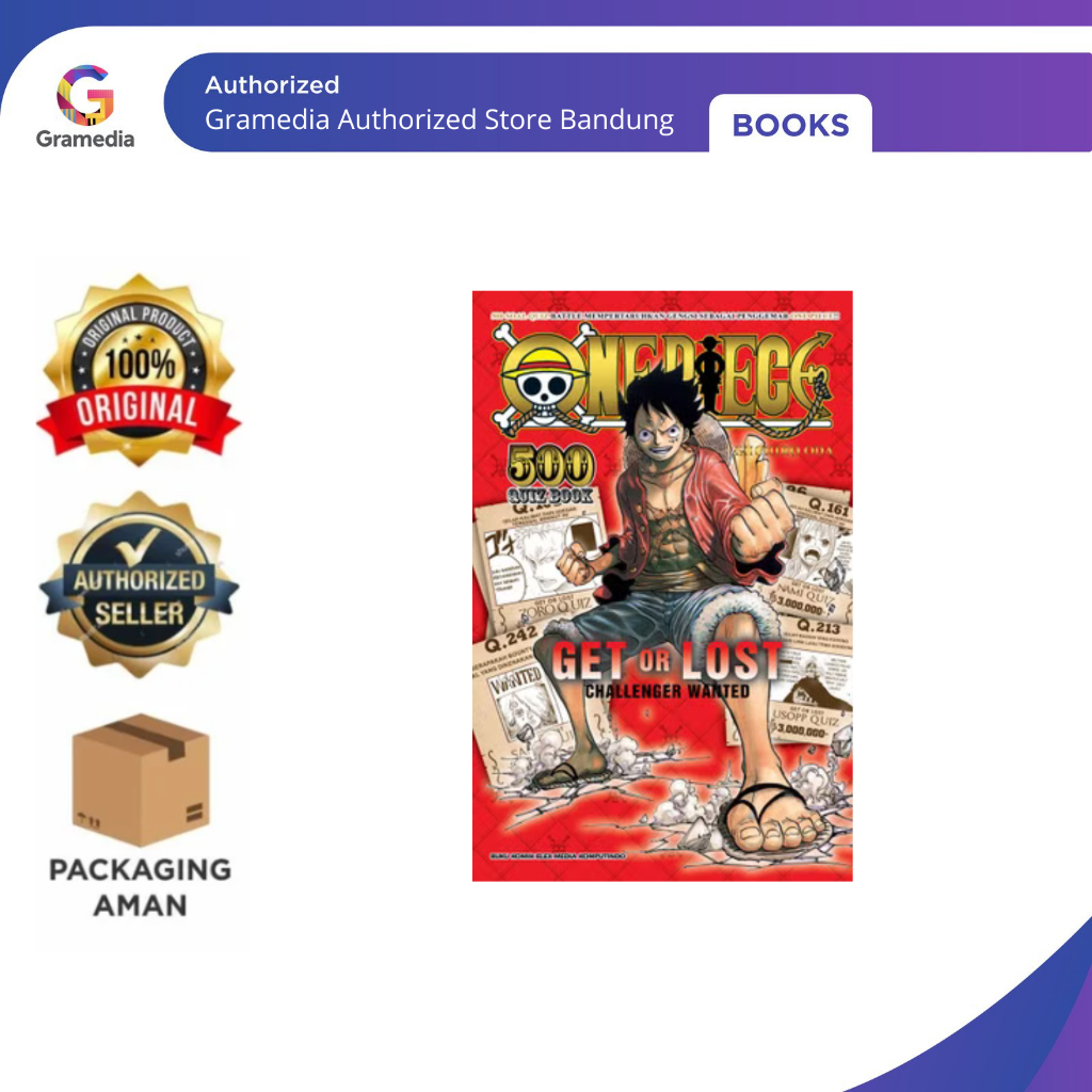 Gramedia Bandung - One Piece 500 Quiz 01