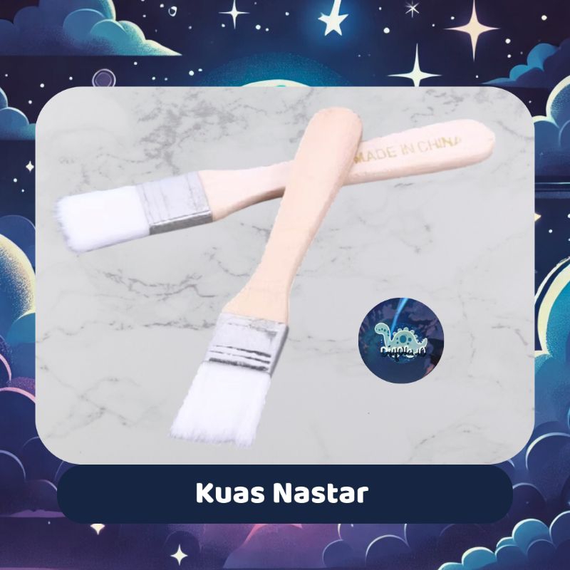 Kuas Nastar kuas Kue Kuas Roti Kuas Loyang Gagang Kayu Halal