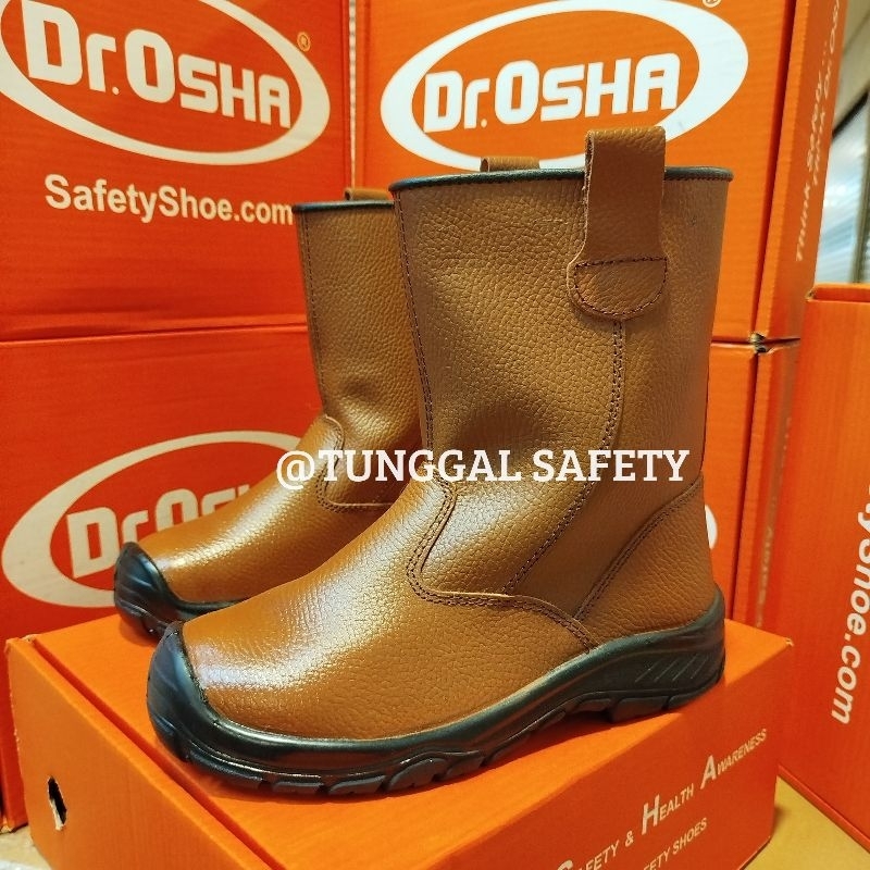 Sepatu safety Dr osha Nevada boot 3398 / safety shoes DR OSHA NEVADA boot 3398 berkualitas original 