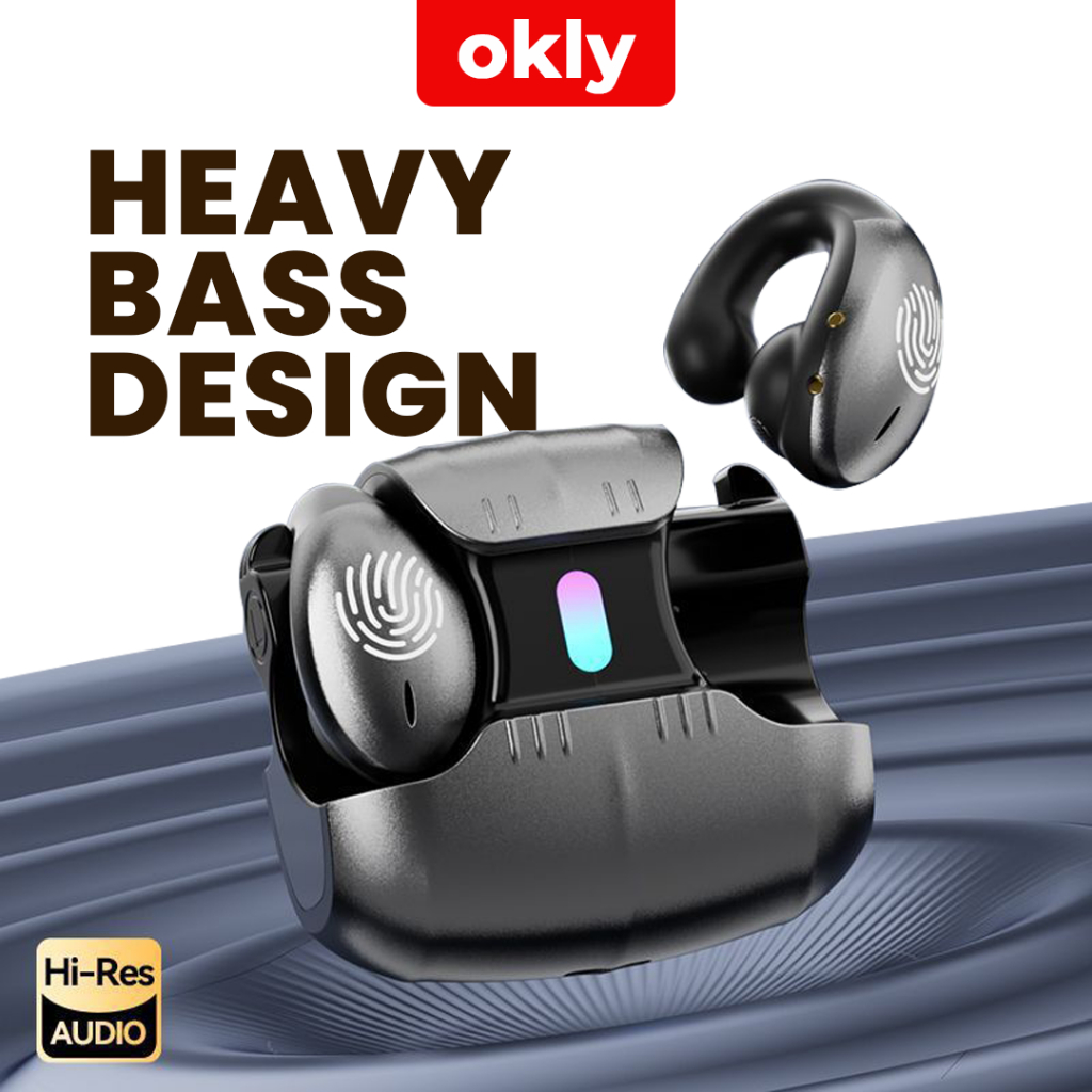 MAMIMOO_ OKLY MINI TWS EARPHONE BLUETOOTH - HEADSET OLAHRAGA NIRKABEL MECHA