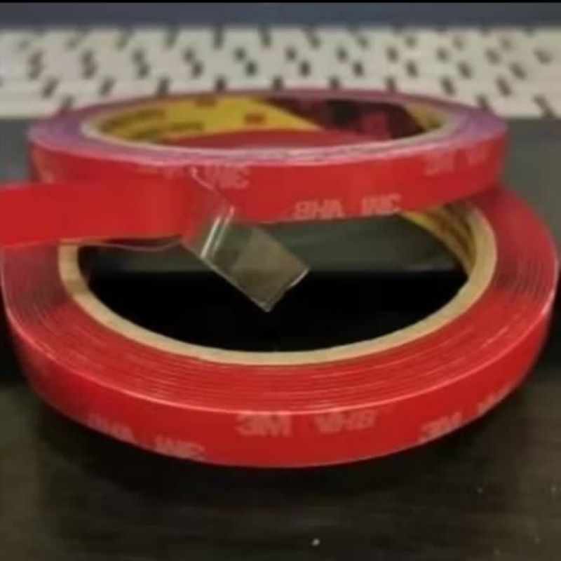 

3m double tape Bening 4910/ clear 10mm x 3m perekat transparan