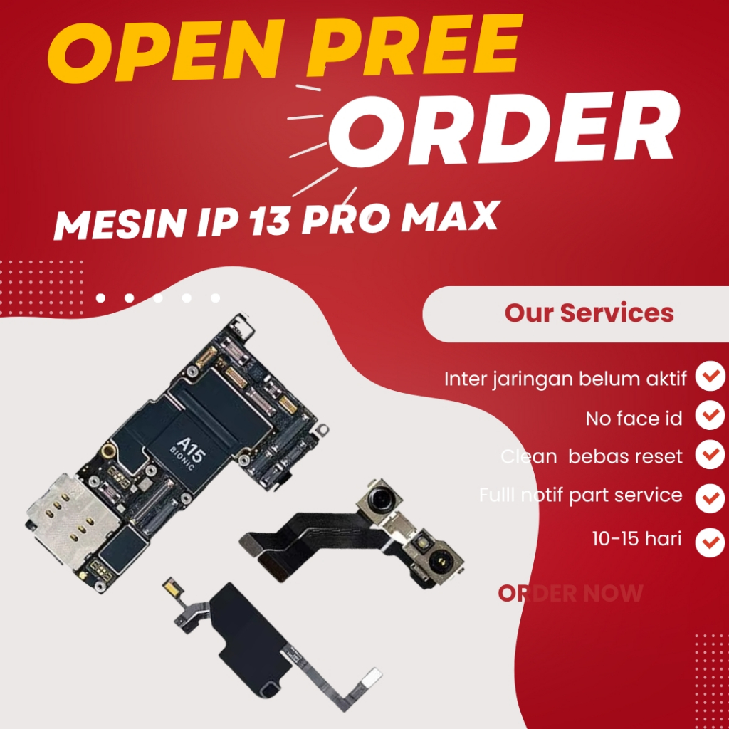 board mesin ip 13 prmax normal siap pakai