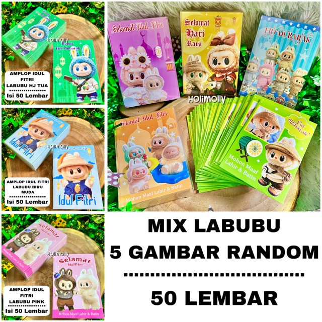

AMPLOP LEBARAN LABUBU - Angpao Idul Fitri