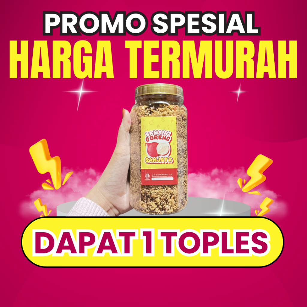 

BAWANG GORENG ASLI ( TANPA CAMPURAN UBI )