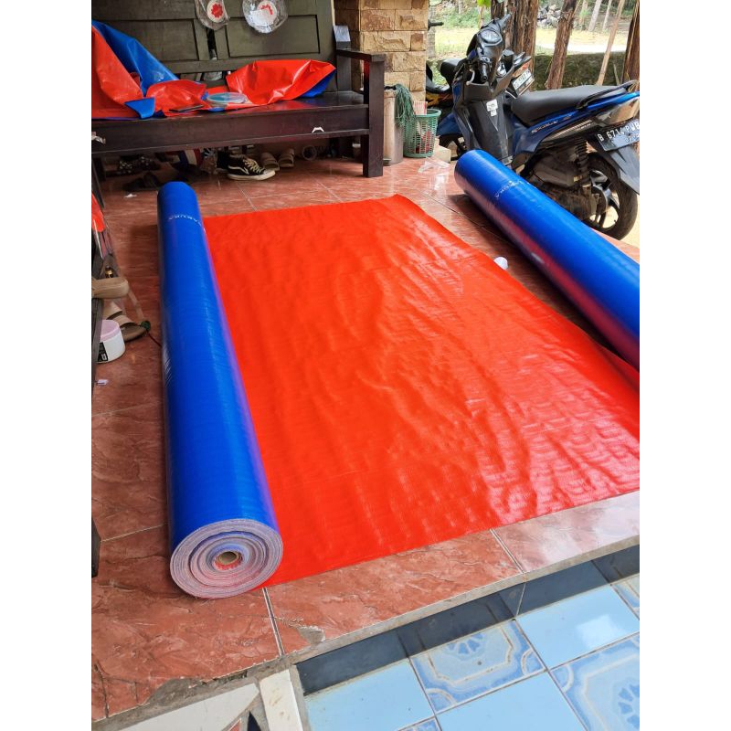 Terpal A5 / A12 SAKURA Roll 2x100 Meter Kualitas Tebal