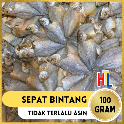 

Ikan Asin Sepat Bintang Super | Sepat Kipas | Sepat Bunga 100g