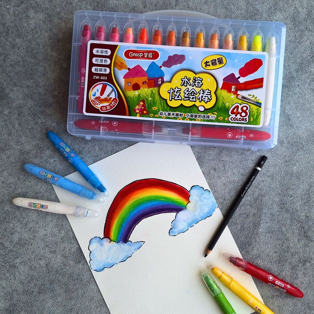 

Crayon 48 warna Grasp Mata Besar ORIGINAL KODE 603