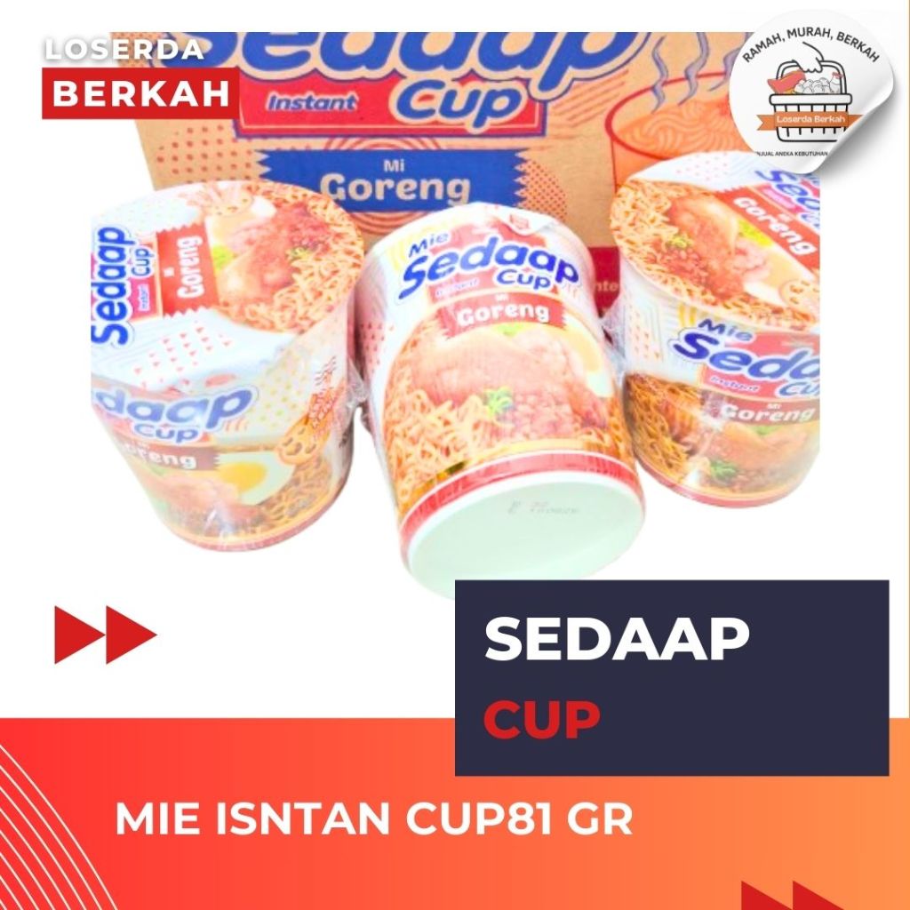 

[Paket isi 3] - Mie Sedaap Cup 81 Gram