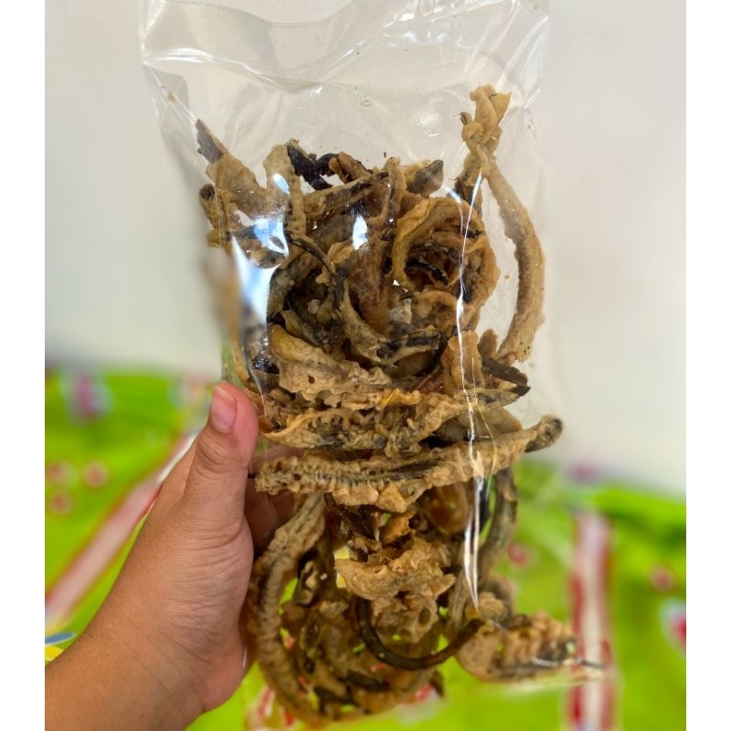 

Keripik Belut/Belut Goreng/Cemilan/Belut Tepung 200gram