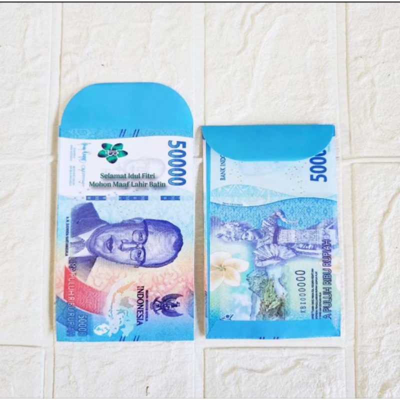 

ANGPAO / AMPAO , AMPLOP LEBARAN MOTIF UANG MAINAN ISI 50 LEMBAR