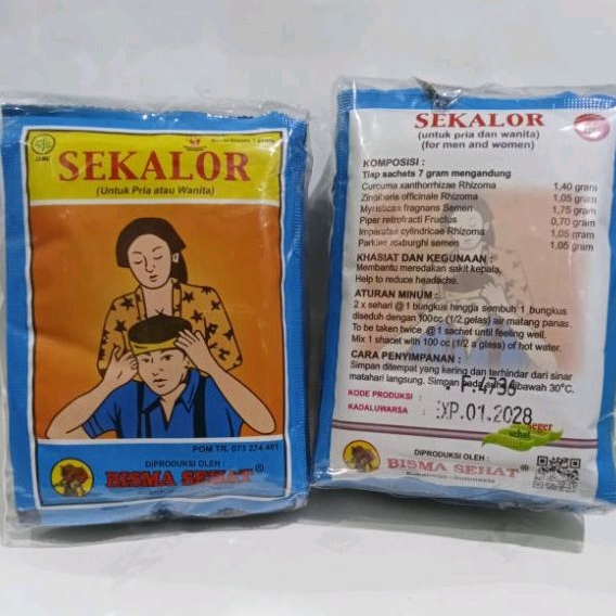 

Jamu Sekalor Bisma Kemasan 1 pack isi 10 sachet