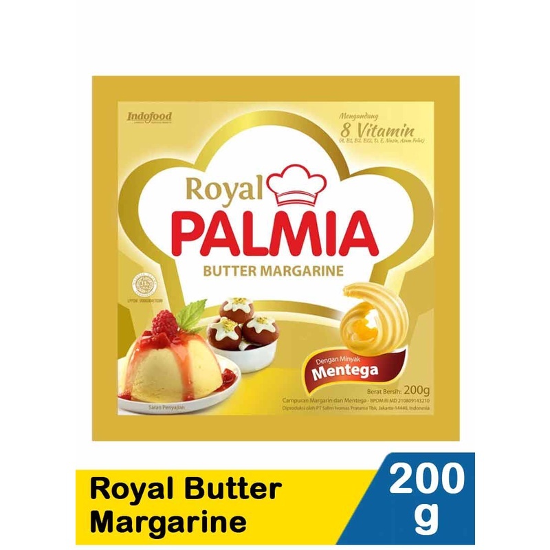 

Royal Palmia Butter Margarine 200g