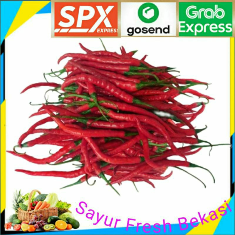

Cabai/Cabe Merah Keriting 100g.