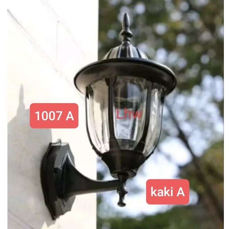 QH Lampu hias dinding klasik outdoor indoor 1007c dekorasi teras,balkon,garasi,cafe 1018