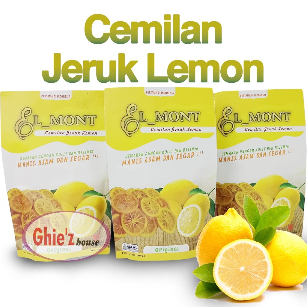 

Cemilan Jeruk Lemon | Dried Lemon Snack | Cemilan Sehat | Healthy Snacks | El_mont | Ghiez House