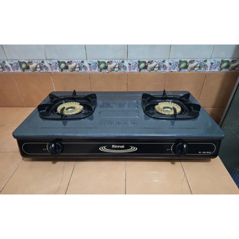 Kompor Rinnai RI 602BGX 2 Tungku Api Besar Tornado