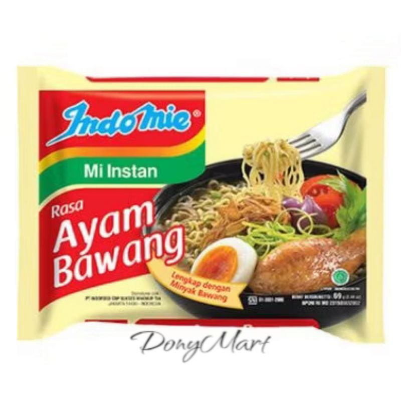 

Mie Indomie Mie Kuah Rasa Ayam Bawang 1 Pcs