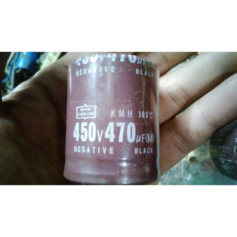 Elco 470uf/450v original cabutan