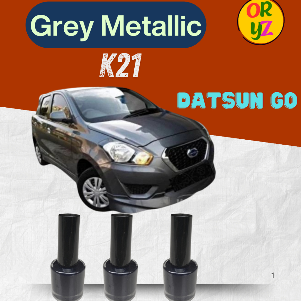 Cat Oles Dark Grey Metalic K21 Datsun Go Abu Tua Metalik