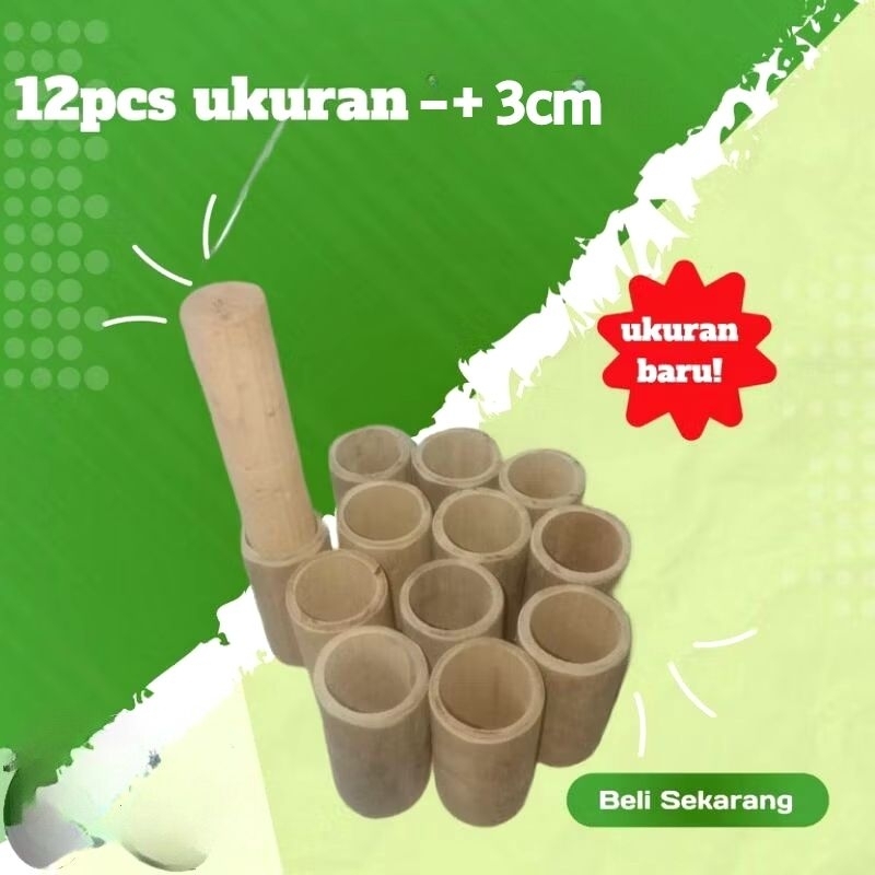 Cetakan putu bambu tradisional / Bambu cetakan kue putu