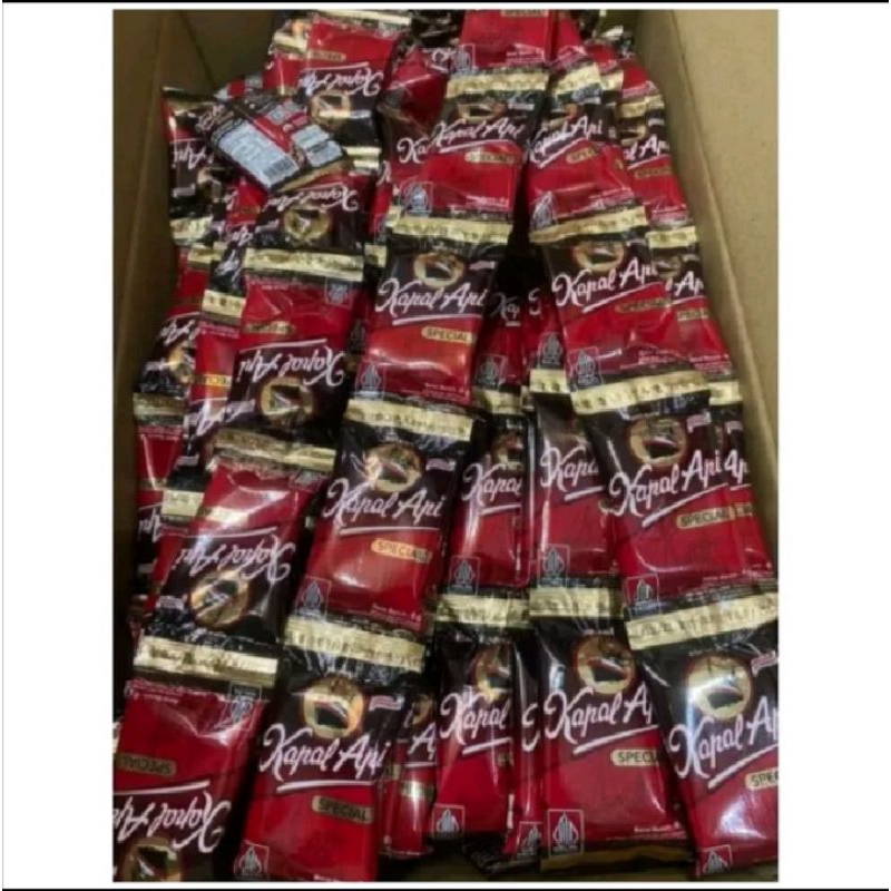 

kopi kapal api special mini 5 renceng isi 50 saset berat 6gr