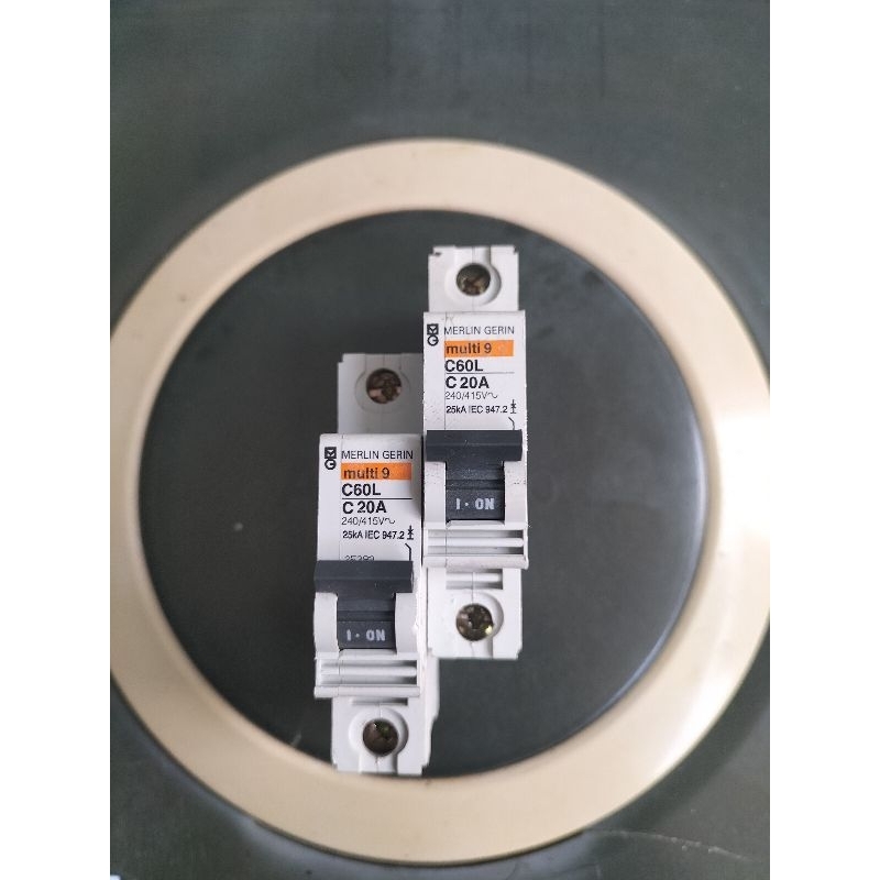 MCB C60N MERLIN GERIN 6A 10A 16A 20A