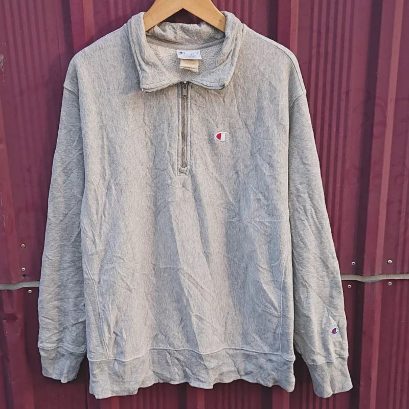 half zip champion reverse weave vintage