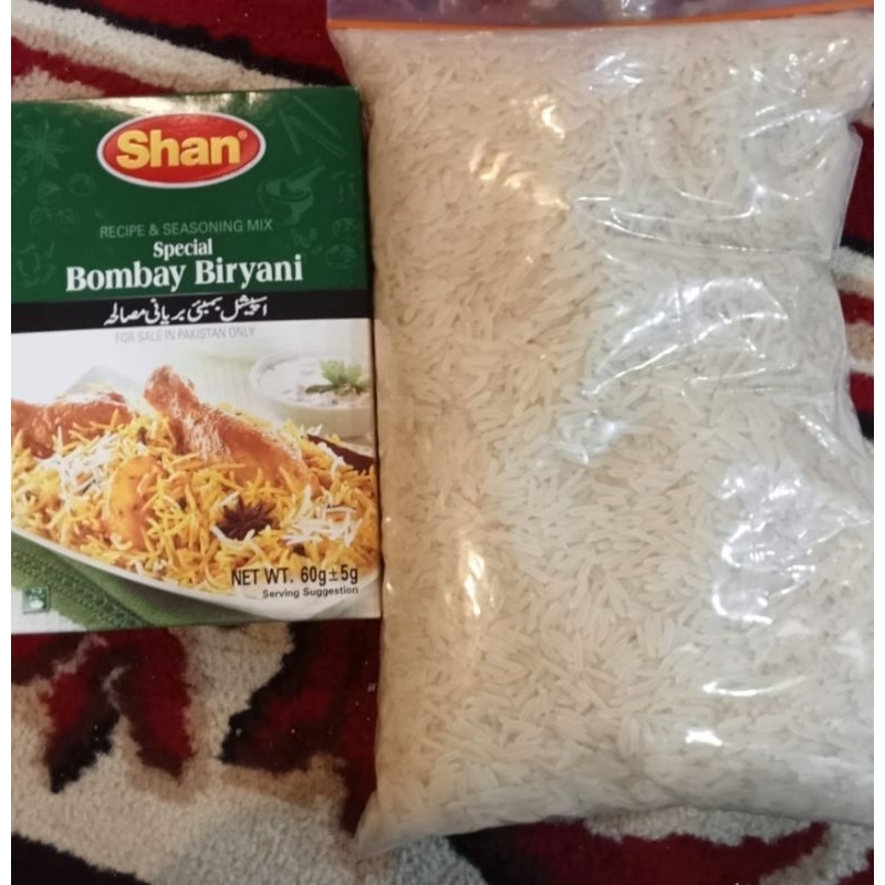 

Paket Basmati dan Bumbu Shan Bombay Biryani