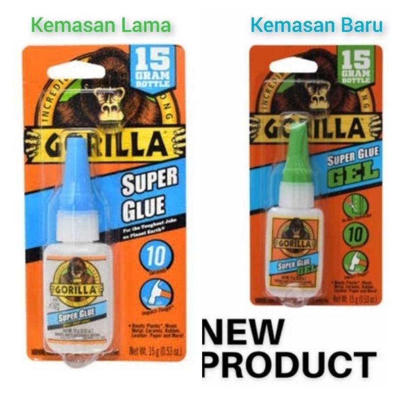

Gorilla Lem Super Impact Tough 15 Gr Made In USA Original