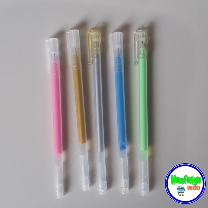 

Pena Pulpen Glitter Warna Warni ( 1 pcs )