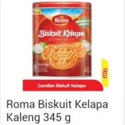 

ROMA biskuit kelapa kaleng 345g