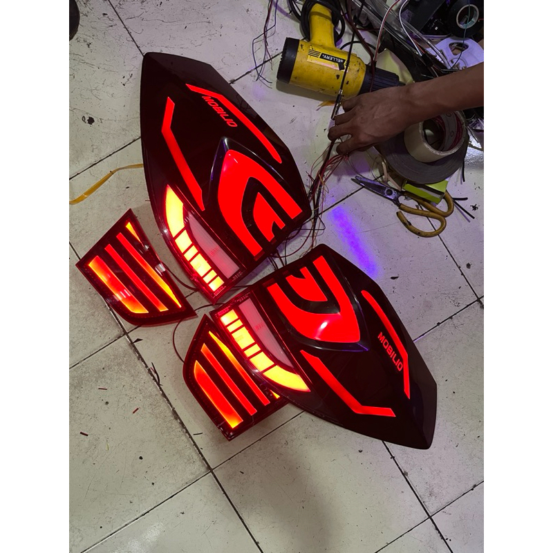 Lampu mobilio custom mobilio lampu stoplamp custom mobilio