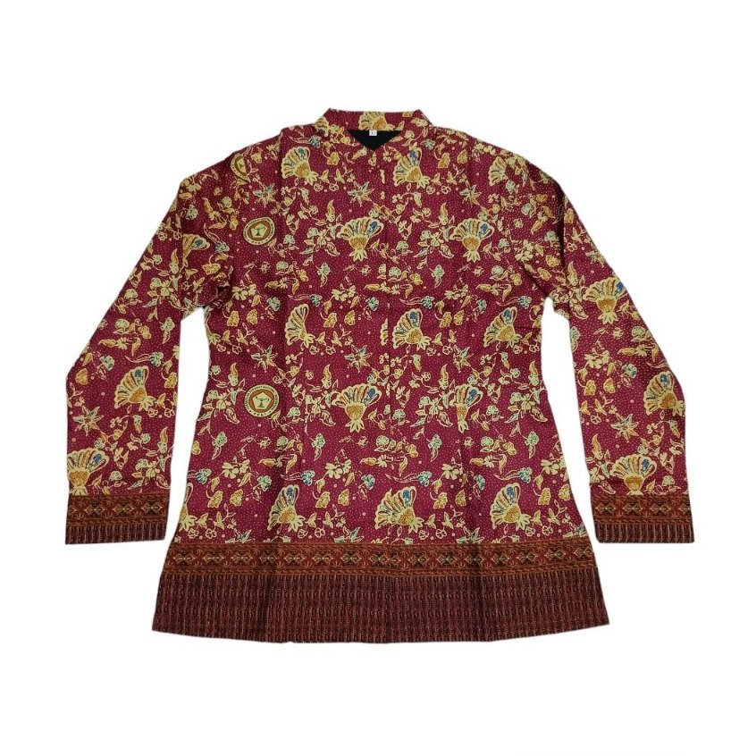 Baju Batik PPNI Perawat Indonesia Pria Dan Wanita Bahan Katun Halus | Seragam Batik PPNI terbaru | K