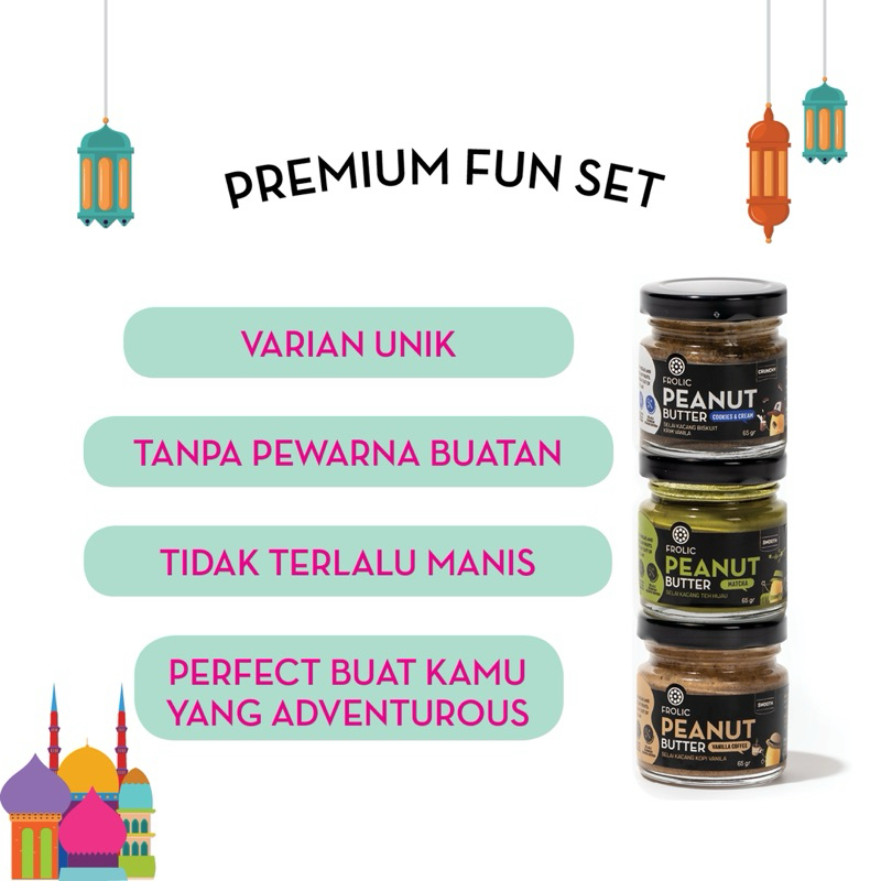 

Cahayadstore Frolic Premium Fun Flavors Gift Set Hadiah Parsel Bingkisan (Cookies Cream, Vanilla