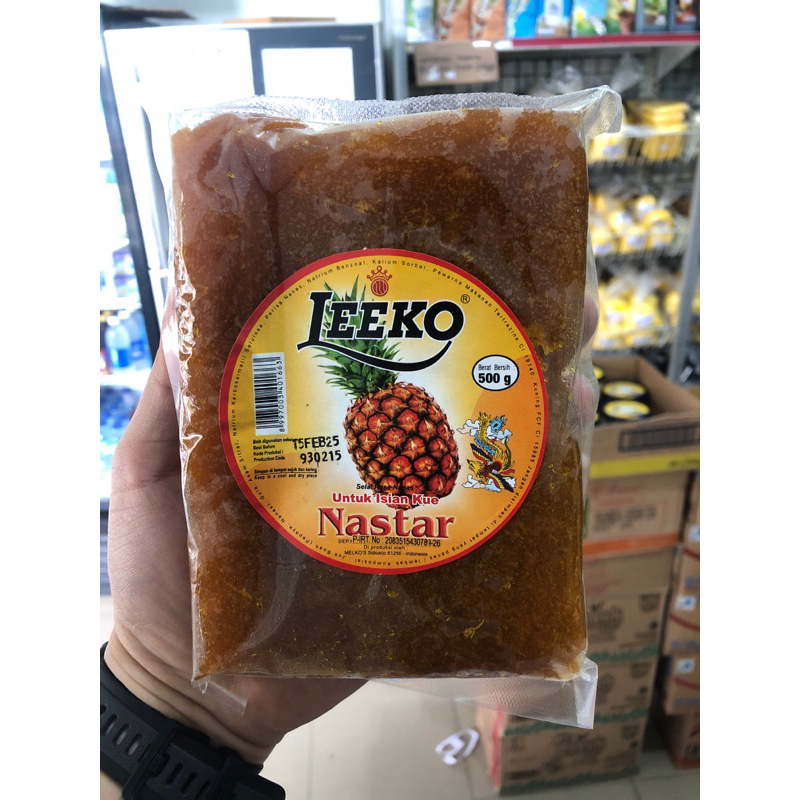 

Selai Leeko Nastar (isian Nastar rasa Nanas) 500gr