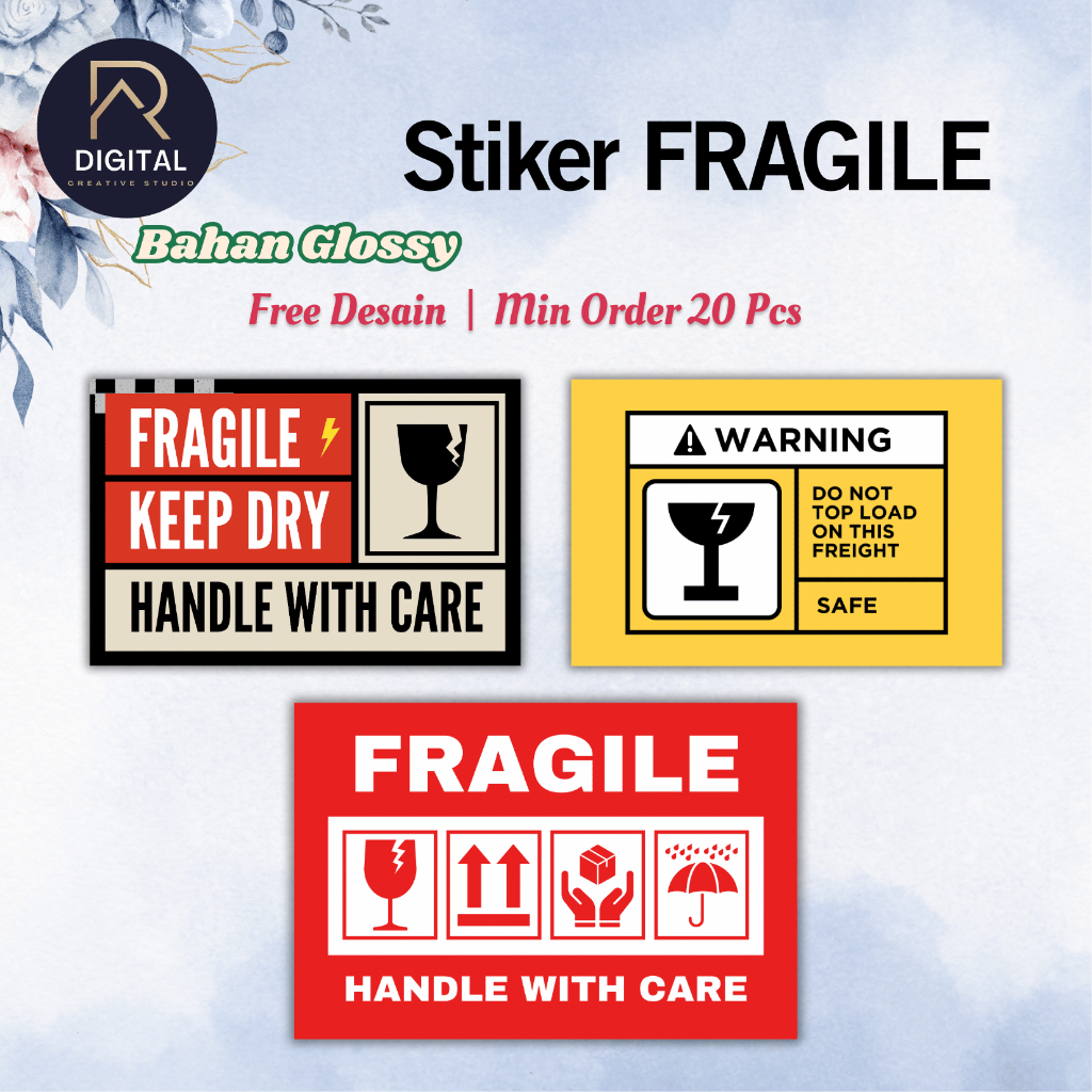 

STIKER FRAGILE/STIKER PECAH BELAH