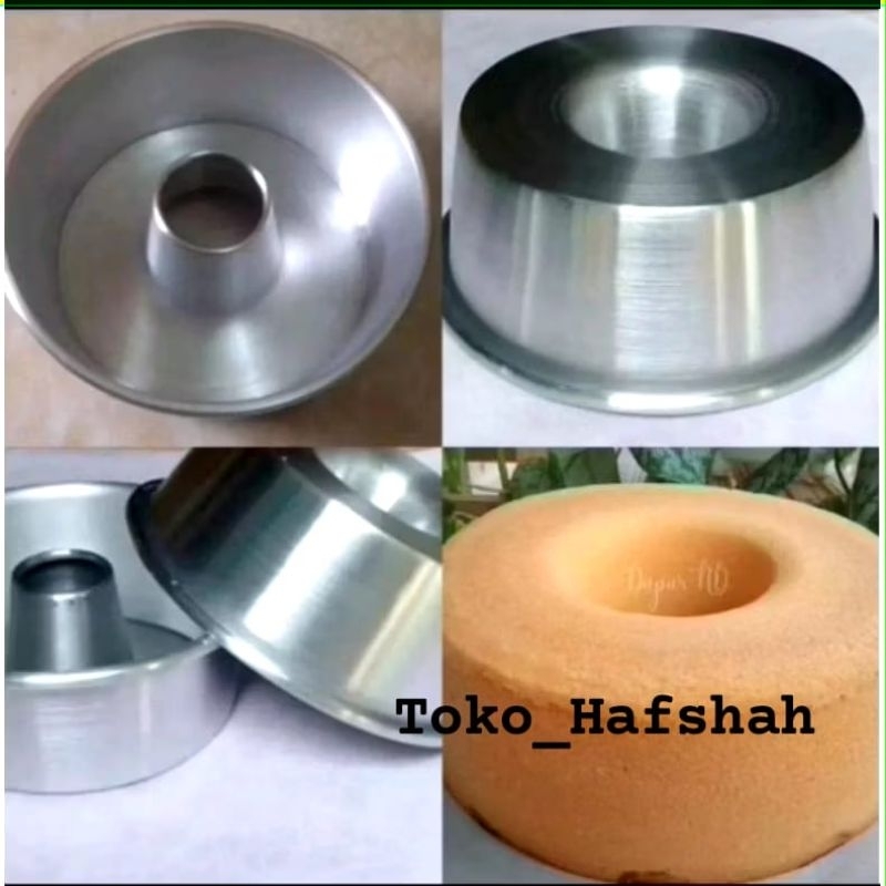 Cetakan Kue Bolu / Loyang Kue Tulban Bima Baking Pan 16, 20, 22CM Loyang Bolu Press Tebal BATAM
