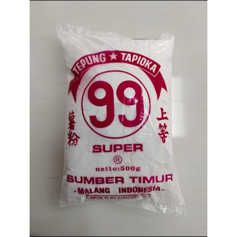 

Tepung Tapioka Kanji 99 Super 500g