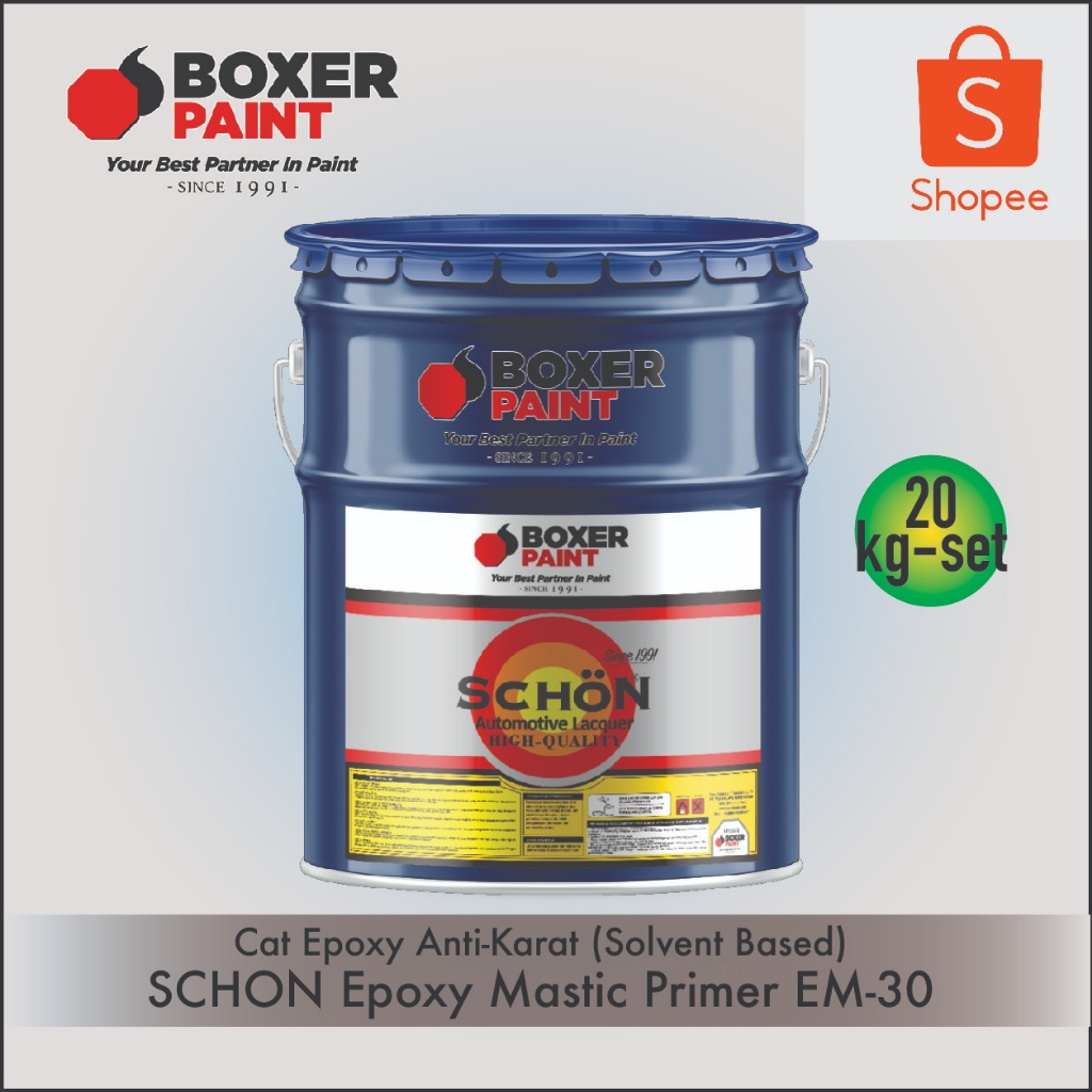 SCHON Epoxy Mastic Primer (20 kg-set) Cat Epoxy Anti-Karat
