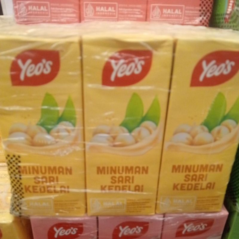 

Yeo's Minuman Sari Kedelai Isi 6 Perpack
